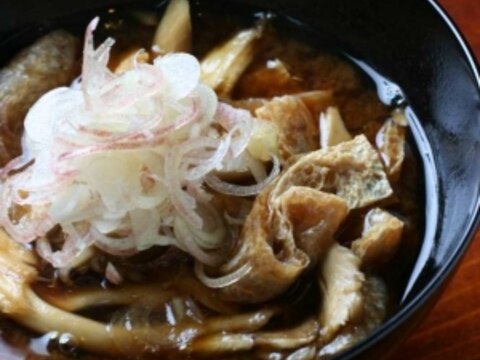 「いりこダシ」で作った舞茸味噌汁